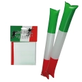 Bastoni Gonfiabili Per Applaudire Bandiera Italiana 60Cm