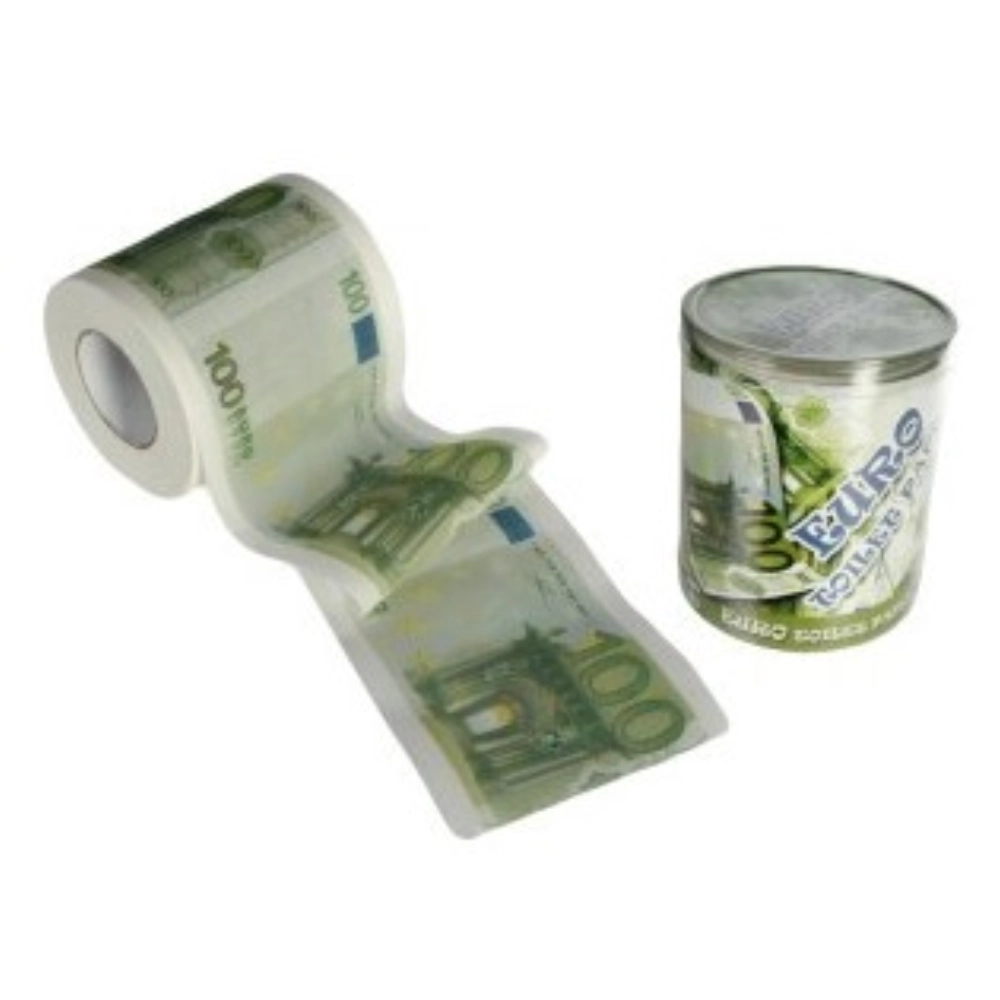 Carta Igienica banconote da 100 euro, 1pz.