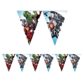 Festone bandierine Avengers – 9 bandierine 20x30 cm, 3 metri