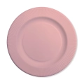 Sottopiatti Rose Quartz a righe 32,4cm, 4pz.