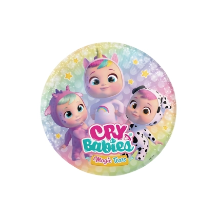 Piatti Plastic Free Cry Babies 18cm ,8pz