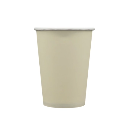 Bicchiere in carta 250cc Sabbia – Confezione da 15 pezzi