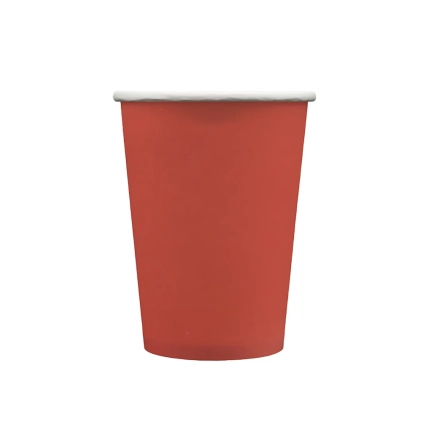 Bicchiere in carta 250cc Mattone – Confezione da 15 pezzi