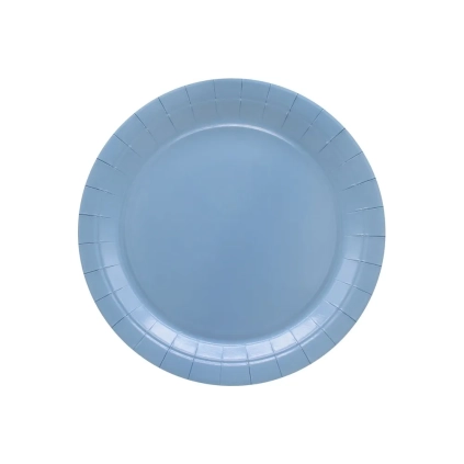 Piatto in carta 18cm carta da zucchero – Confezione da 15 pezzi