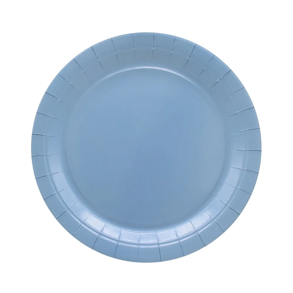 Piatto in carta 24cm carta da zucchero – Confezione da 15 pezzi