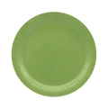 Piatti in carta 24cm Verde salvia – Confezione da 15 pezzi