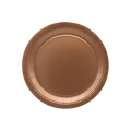 Piatti in carta 18cm Rosa gold – Confezione da 15 pezzi