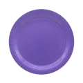 Piatti in carta 24cm Viola – Confezione da 15 pezzi