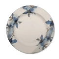 Piatti Blue Flowers grandi Righe 27cm, 8pz.