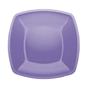 Piatto Piano quadrato Lilla 30cm, 12pz.