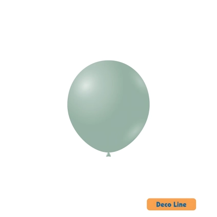 Palloncini Deco Line pastello 5" (13cm) Verde Polvere 259, 100pz.