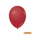 Palloncini Deco Line pastello 12" (30cm) Rosso Rubino 232, 50pz.
