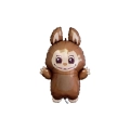 Palloncino Sagoma Angry Bunny Marrone h26" (66cm), 1 pz.