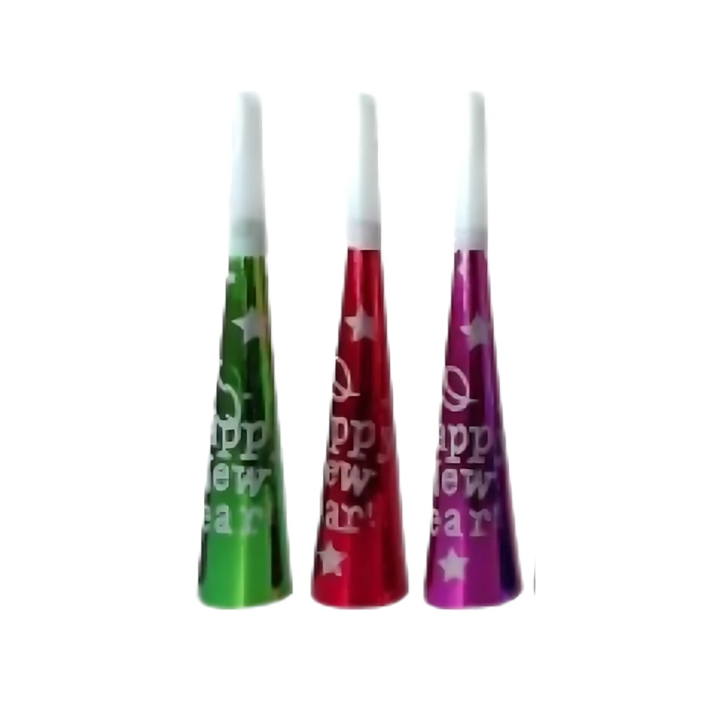 Trombetta Cono Happy New Year assortite 3pz