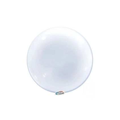 Palloncino Deco Bubble Clear Trasparente Takara 24"-(61cm), 1pz.
