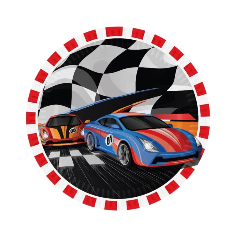 Piatti 23cm Extreme Racing per Festa Compleanno Auto