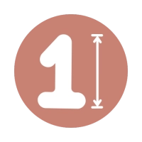 Numeri Rosa Gold super 40''-101cm